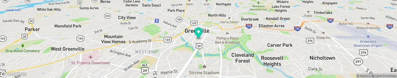 ev charging station on the map