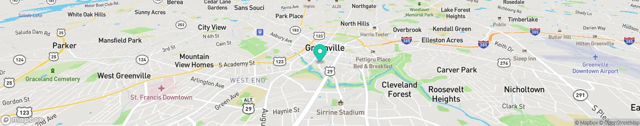 borne de recharge sur la carte