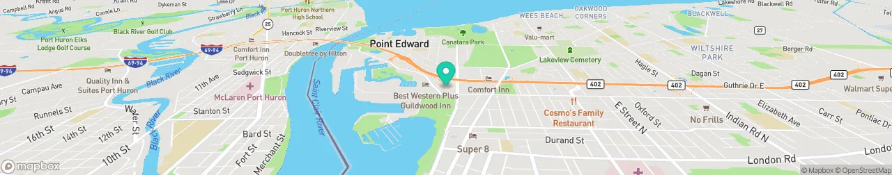 borne de recharge sur la carte