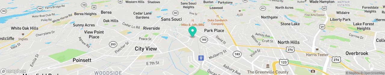 borne de recharge sur la carte