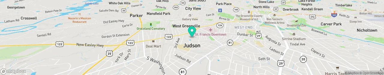 ev charging station on the map