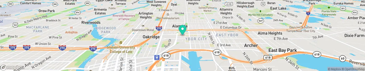 borne de recharge sur la carte