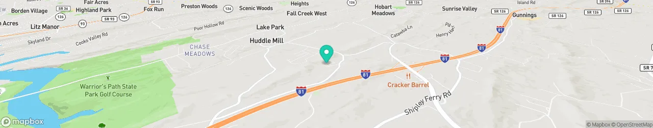 ev charging station on the map