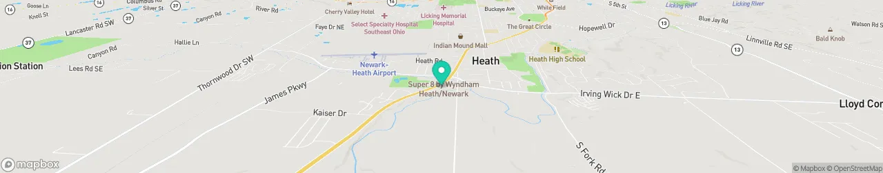 ev charging station on the map