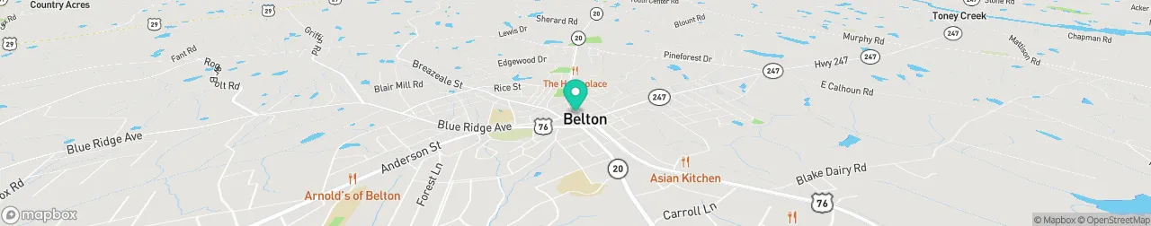 borne de recharge sur la carte