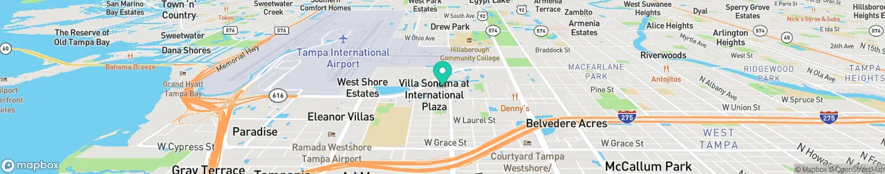 borne de recharge sur la carte