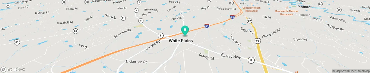 borne de recharge sur la carte