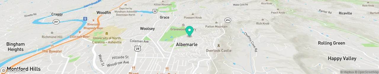 ev charging station on the map