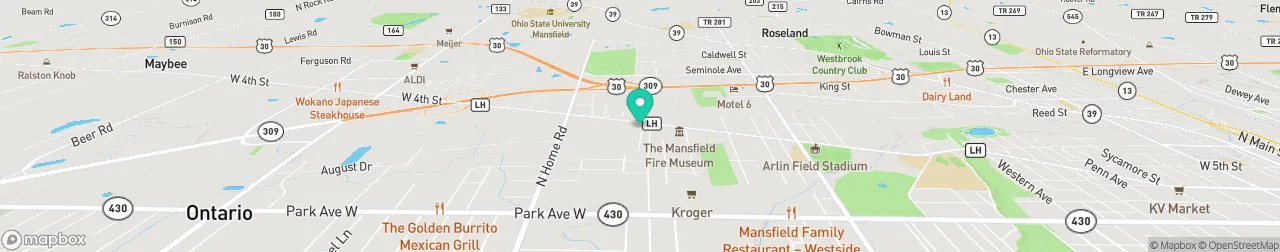 ev charging station on the map