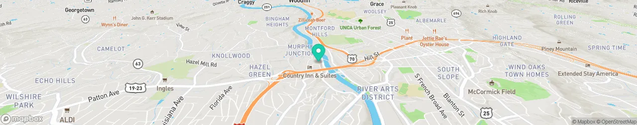 borne de recharge sur la carte