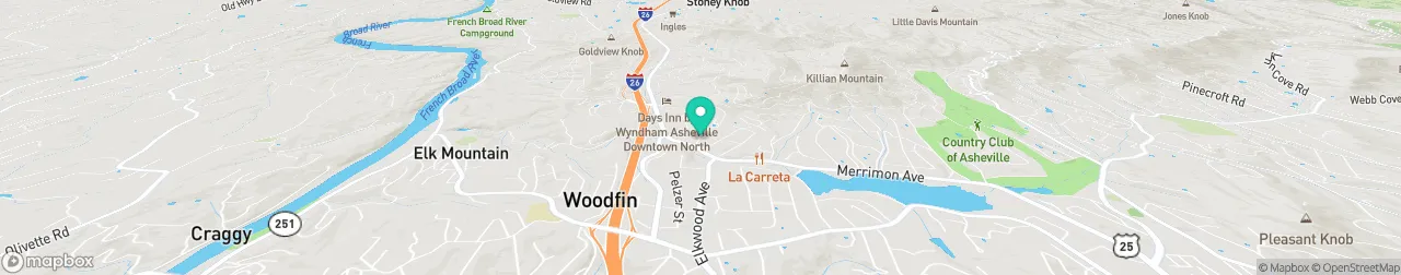 borne de recharge sur la carte