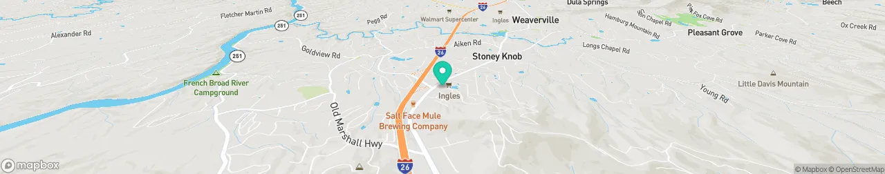 borne de recharge sur la carte