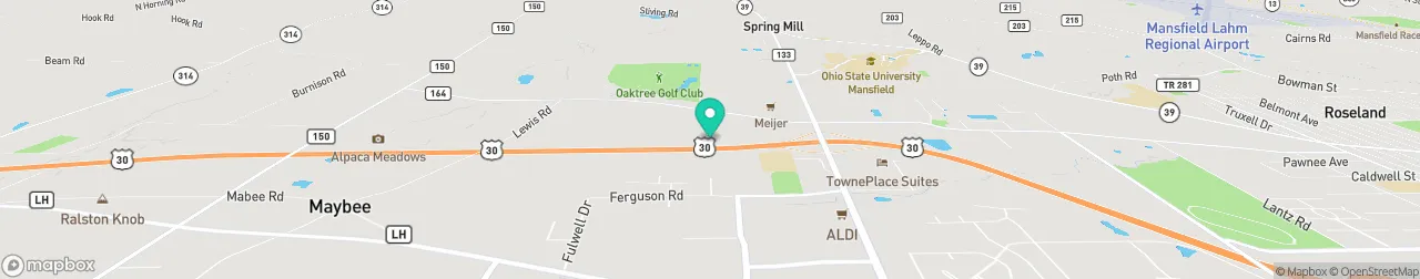 borne de recharge sur la carte