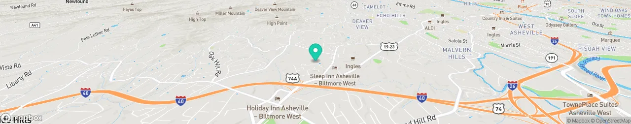 ev charging station on the map