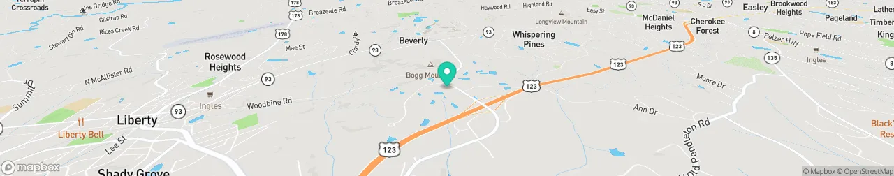 ev charging station on the map