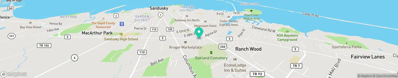 ev charging station on the map