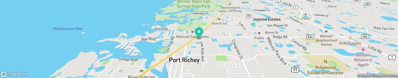 ev charging station on the map