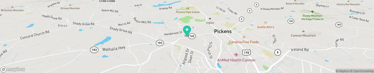 ev charging station on the map