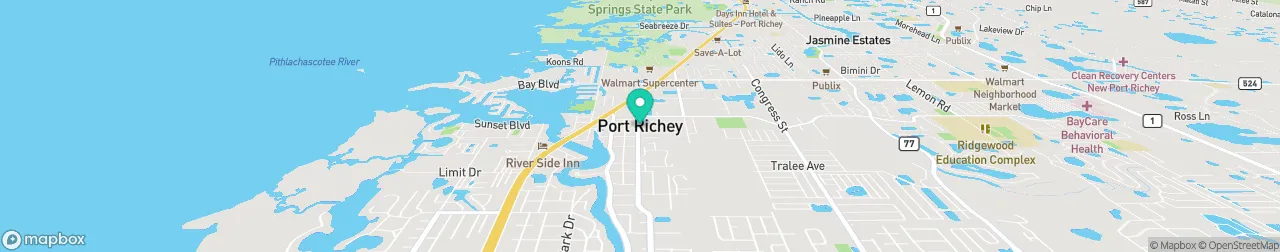 ev charging station on the map