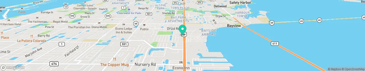 ev charging station on the map