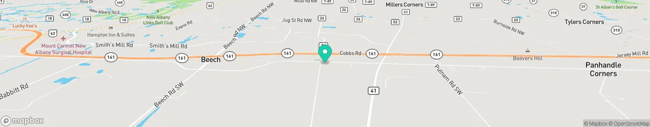 ev charging station on the map