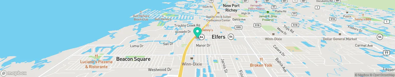 ev charging station on the map