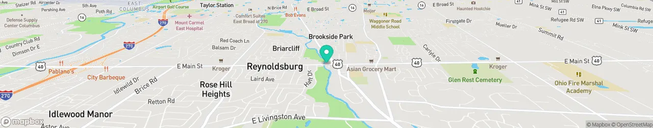 ev charging station on the map