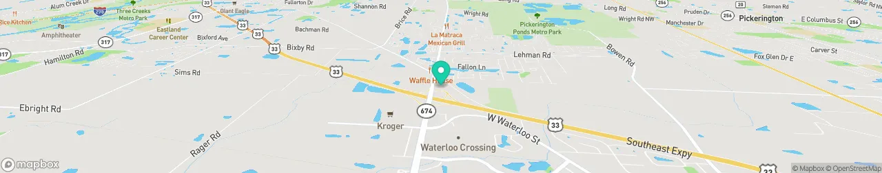 ev charging station on the map