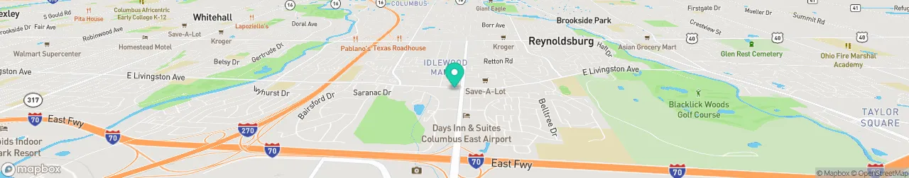 ev charging station on the map