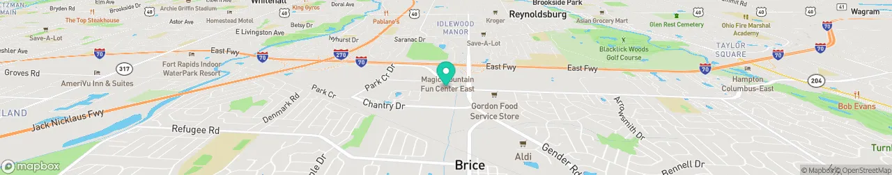 ev charging station on the map