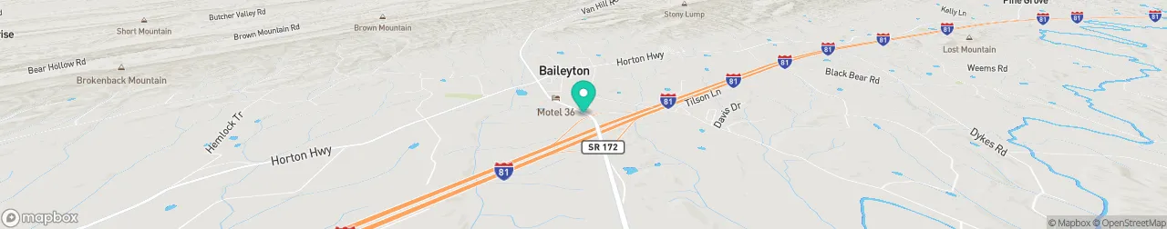 borne de recharge sur la carte