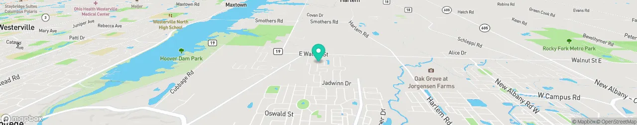 borne de recharge sur la carte