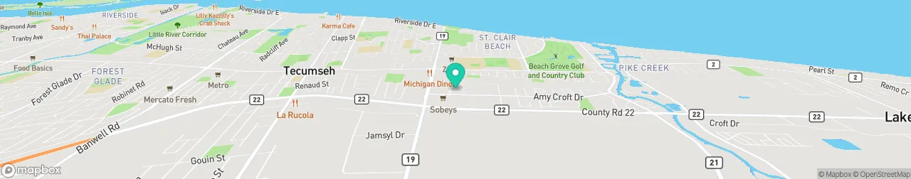 borne de recharge sur la carte