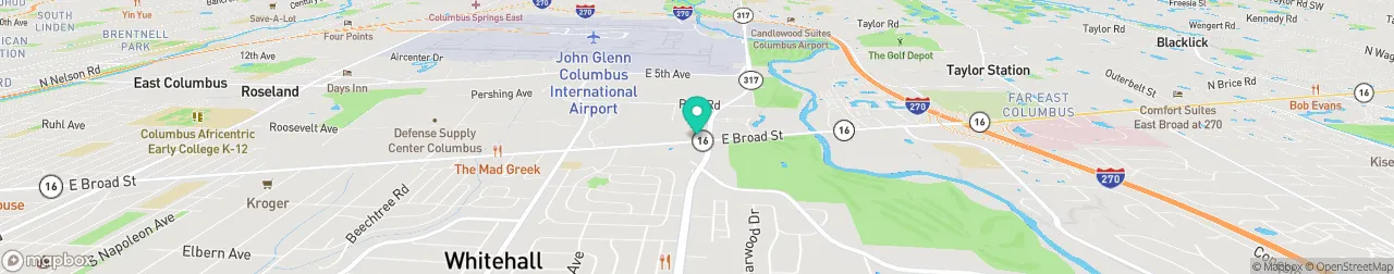 borne de recharge sur la carte