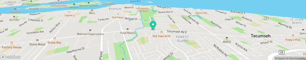 borne de recharge sur la carte