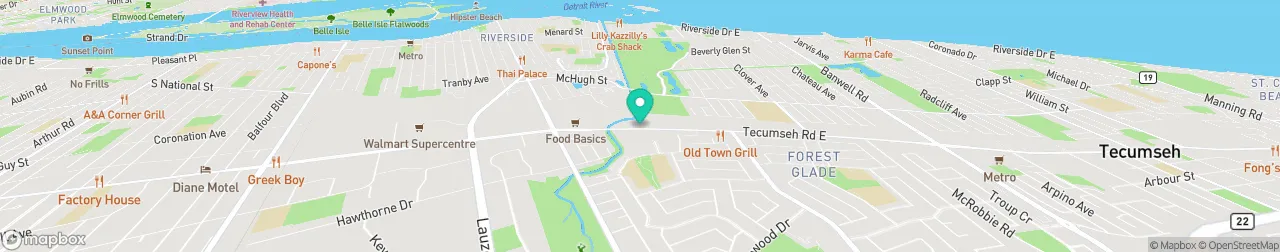 borne de recharge sur la carte