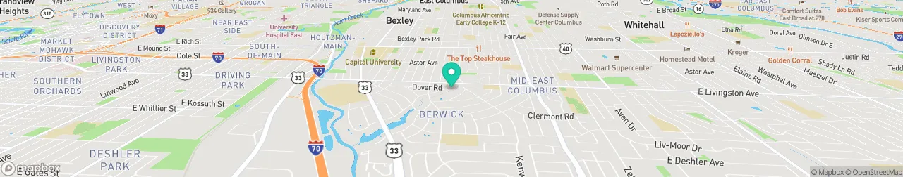 borne de recharge sur la carte