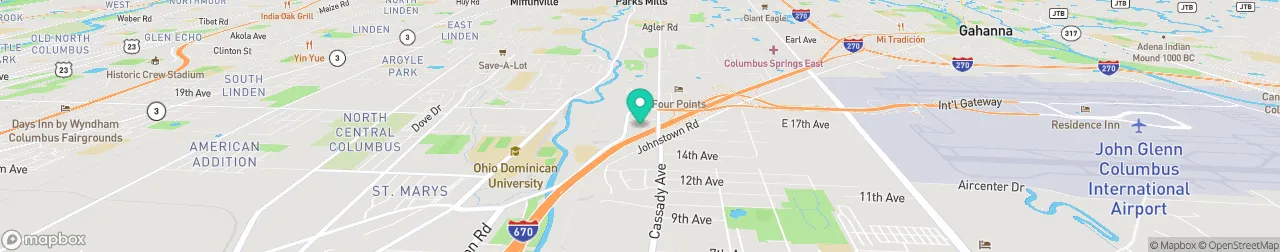 ev charging station on the map