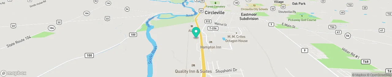 ev charging station on the map