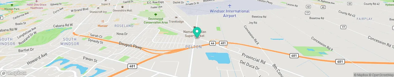 ev charging station on the map