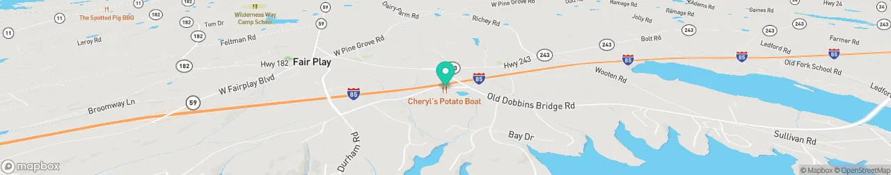 ev charging station on the map