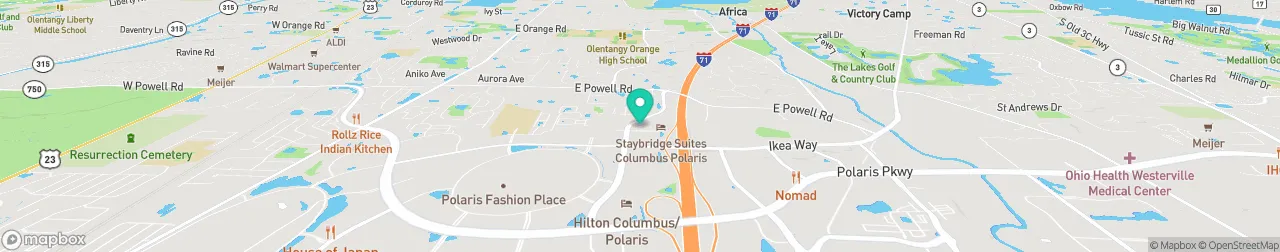 borne de recharge sur la carte