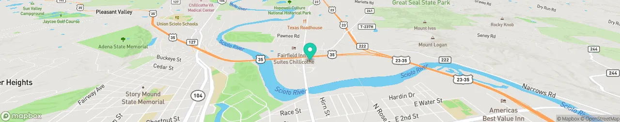 borne de recharge sur la carte