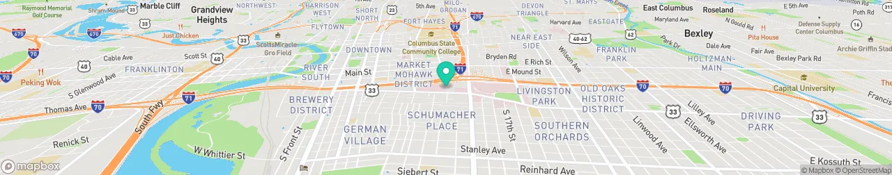 ev charging station on the map