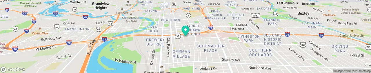 borne de recharge sur la carte