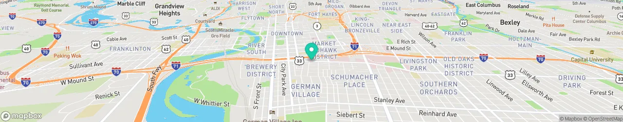 borne de recharge sur la carte