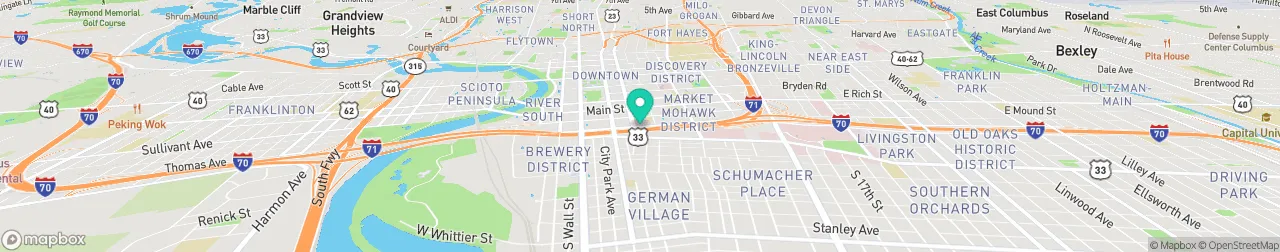 ev charging station on the map