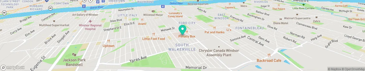 ev charging station on the map