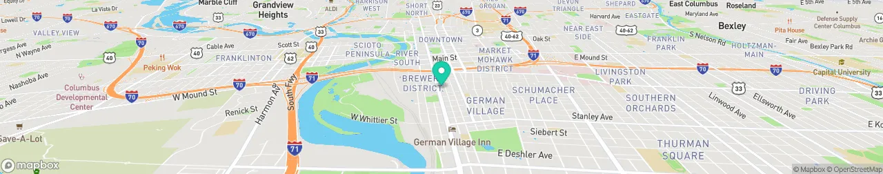 ev charging station on the map