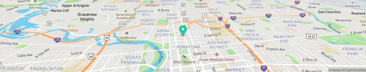 borne de recharge sur la carte